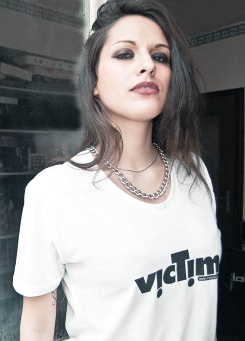 Logo Victim on White